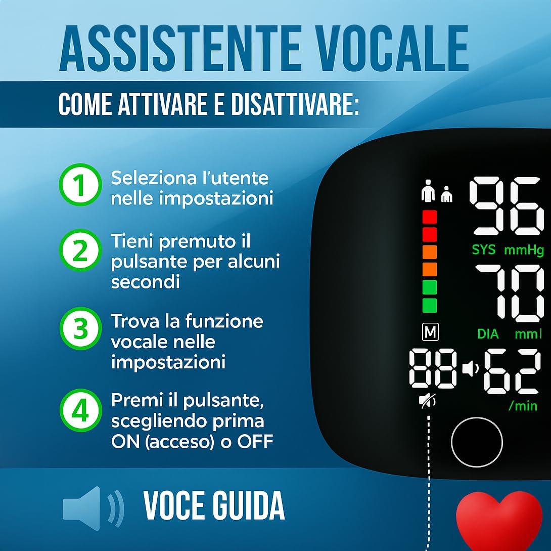 Misuratore Pressione da Polso digitale